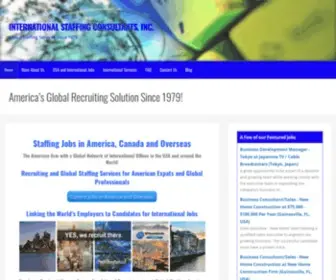 IscWorld.com(Global Job Recruiting) Screenshot