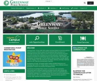 ISD316.org(Greenway Public School District) Screenshot