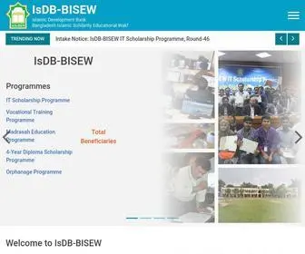 ISDB-Bisew.org(Islamic Development Bank) Screenshot
