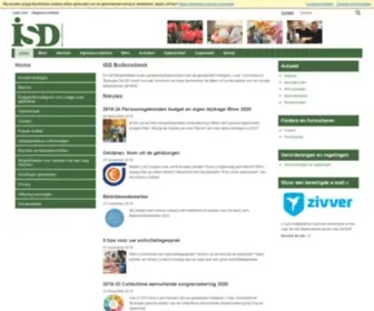 Isdbollenstreek.nl(De ISD Bollenstreek) Screenshot