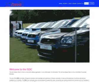 ISDC.ie(Irish Subaru Drivers Club) Screenshot