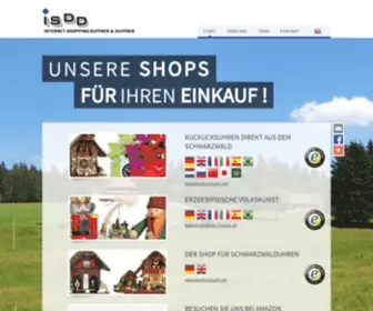 ISDD.de(ISDD GmbH Internet Shopping Duffner & Duffner) Screenshot
