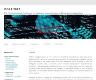 Isdea.org(ISDEA 2022) Screenshot