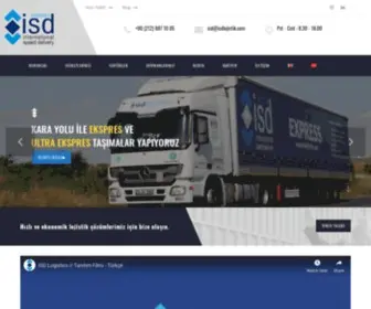 Isdlojistik.com(ISD Logistics) Screenshot