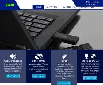 Isdservices.net(Largest Media Delivery and Duplication Company) Screenshot