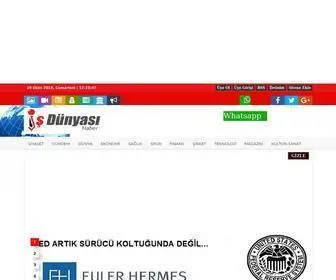 Isdunyasihaber.com(İŞ) Screenshot