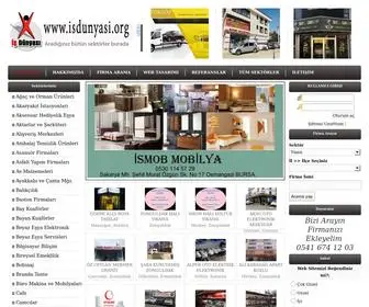 Isdunyasi.org(İş Dünyası) Screenshot