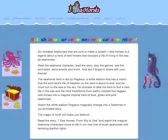 Iseahorses.com(I Sea Horses kids club) Screenshot
