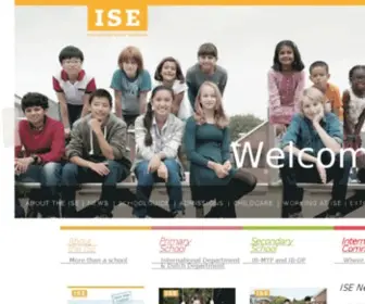 Isecampus.nl(International School Eindhoven Home) Screenshot