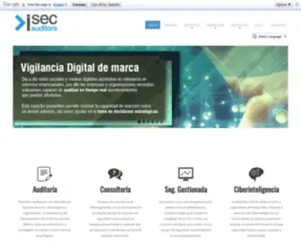 Isecauditors.com(Internet Security Auditors) Screenshot