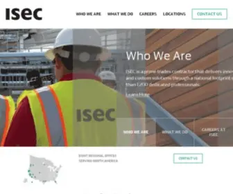 Isecinc.com Screenshot