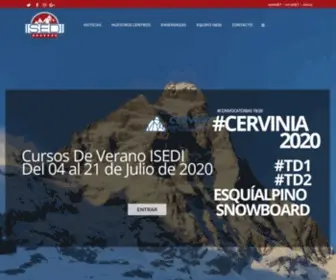 Isedi.es(Instituto Superior de Enseñanzas en Deportes de Invierno) Screenshot