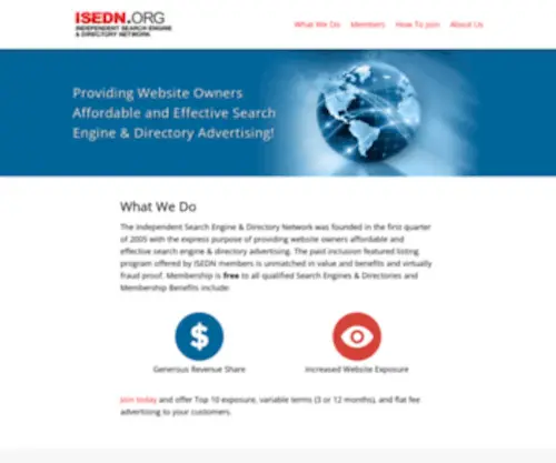 Isedn.com(The ISEDN) Screenshot
