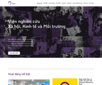 Isee.org.vn(Viện) Screenshot