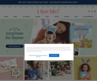Iseeme.com(Personalized Children's Books) Screenshot