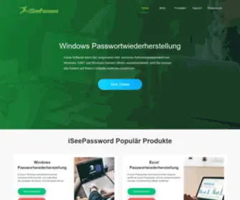 Iseepassword.de(Bester Software) Screenshot