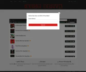 Isegabeats.com(Houston Producer) Screenshot