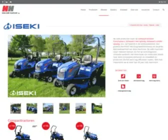 Iseki.nl(Ontdek kwaliteitsmachines van ISEKI) Screenshot