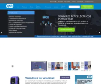 Isel.com.mx(Soluciones en Automatización y Seguridad Industrial) Screenshot