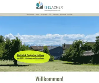 Iselacher.ch(Mitten im Dorfkern von Bertschikon (Gossau ZH)) Screenshot