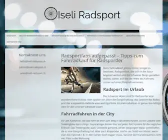 Iseli-Radsport.ch(Radtouren) Screenshot