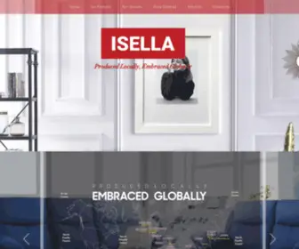 Isella.com.my(Manufacturer & Exporter) Screenshot