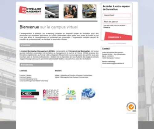 Isem-Online.fr(ISEM Online) Screenshot
