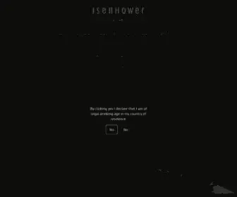 Isenhowercellars.com(Limited Production) Screenshot