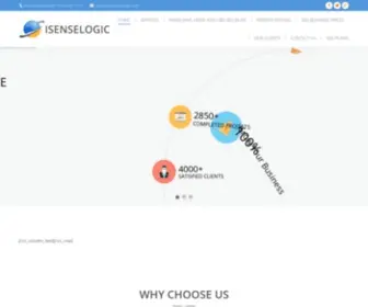 Isenselogic.com(ISENSELOGIC) Screenshot