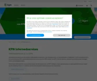 Isenterprise.com(Internedservices is nu KPN Internedservices) Screenshot