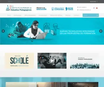 Isep-CBA.edu.ar(ISEP) Screenshot