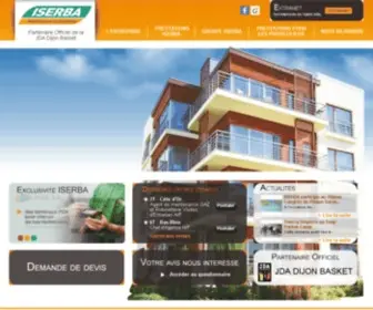 Iserba.fr(Un leader de la Maintenance Immobilière) Screenshot