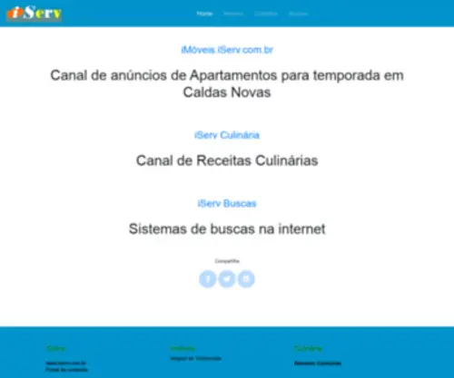 Iserv.com.br(Informações e Serviços) Screenshot