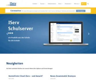 Iserv.eu(IServ Schulplattform) Screenshot