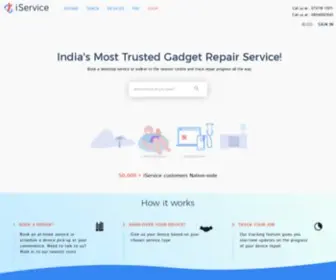 Iservice.co.in(IPhone, iMac, MacBook, iPod Repairs and Service Center) Screenshot