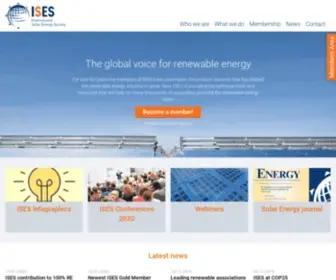 Ises.org(Home ISES) Screenshot