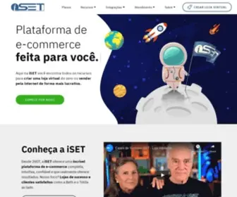 Iset.com.br(Plataforma de E) Screenshot