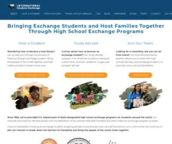 Iseusa.com(International Student Exchange (ISE)) Screenshot