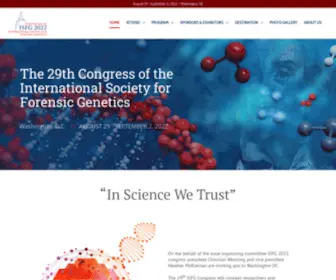 ISFG2021.org(ISFG 2022) Screenshot