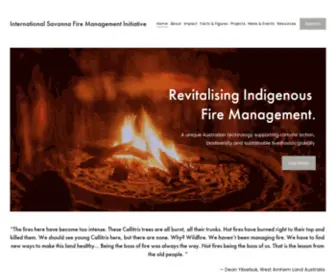 Isfmi.org(International Savanna Fire Management Initiative) Screenshot