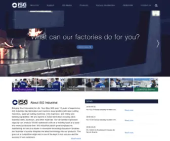 ISG.com.tw(ISG Industrial) Screenshot