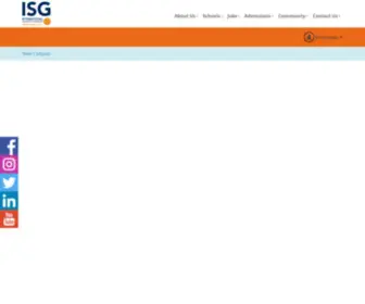 ISG.edu.sa(International Schools Group) Screenshot