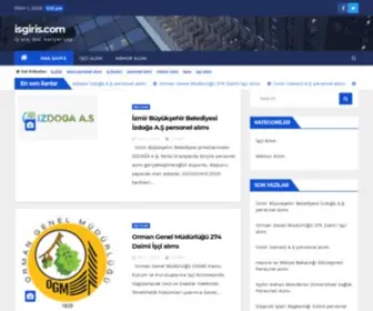 Isgiris.com(Türkiye'nin) Screenshot