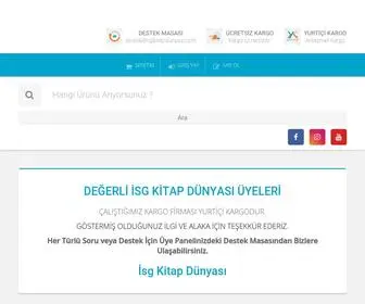 Isgkitapdunyasi.com(İSG Kitap Dünyası) Screenshot