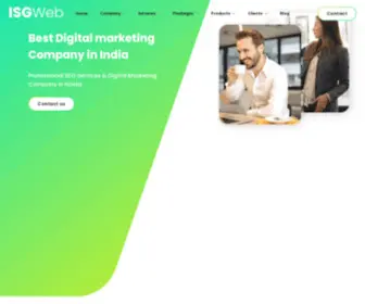 Isglobalweb.com(Best SEO Company in Noida) Screenshot
