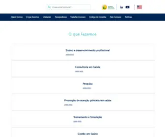 Isgsaude.org(Instituto Sócrates Guanaes) Screenshot