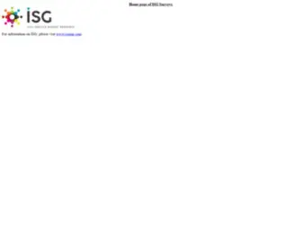 Isgsurveys.com(Information Specialists) Screenshot