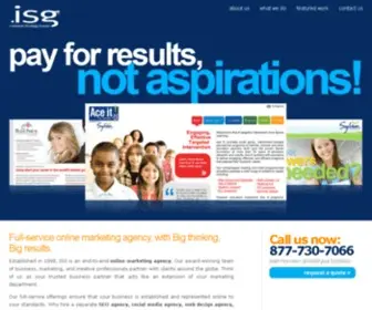ISG.us(The Customer Aquisition Specialists) Screenshot