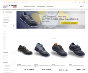 IsguvenligiStore.com(İş güvenliği malzemeleri) Screenshot