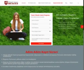 Isgyukseklisans.com(İş) Screenshot